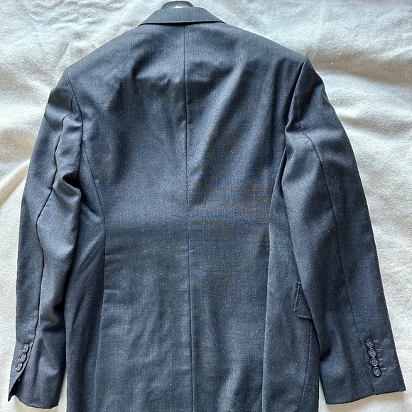 Bespoke charcoal gray suit from Lord's Tailor Hong Kong (38S) - Picture 7 of 11